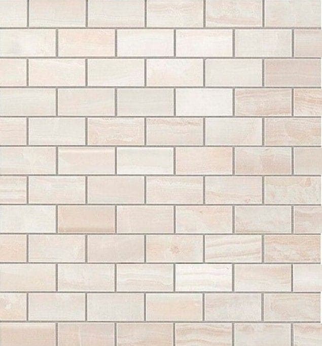 S.O. Pure White Brick Mosaic / С.О. Пьюр Вайт Брик Мозаика